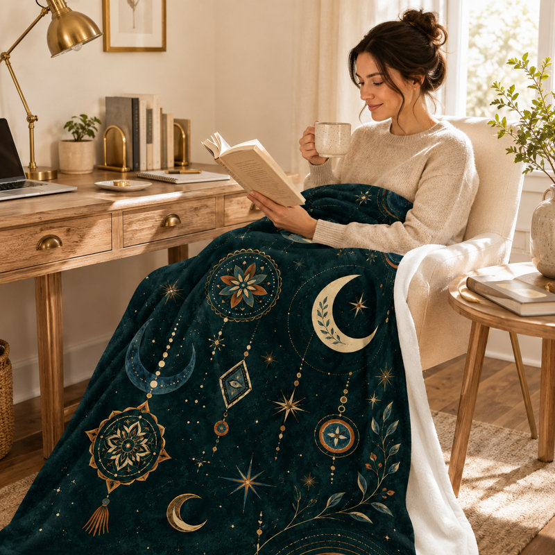 Couverture Boho Celestial