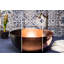 Évier de cuisine en cuivre martelé à la main 10 po - Pure Solid Copper par ALFIQ-98536142