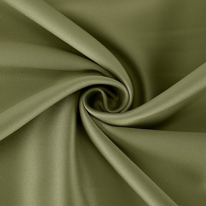 Sage Green 63" Blackout Polyester Grommet Curtain Panel