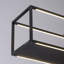 Cassundra 4 - Light Black LED Kitchen Island Pendant
