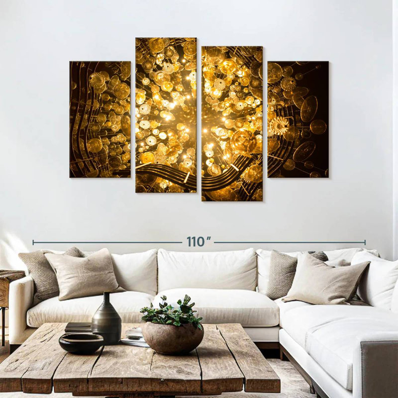Kerner Golden Chandelier Light