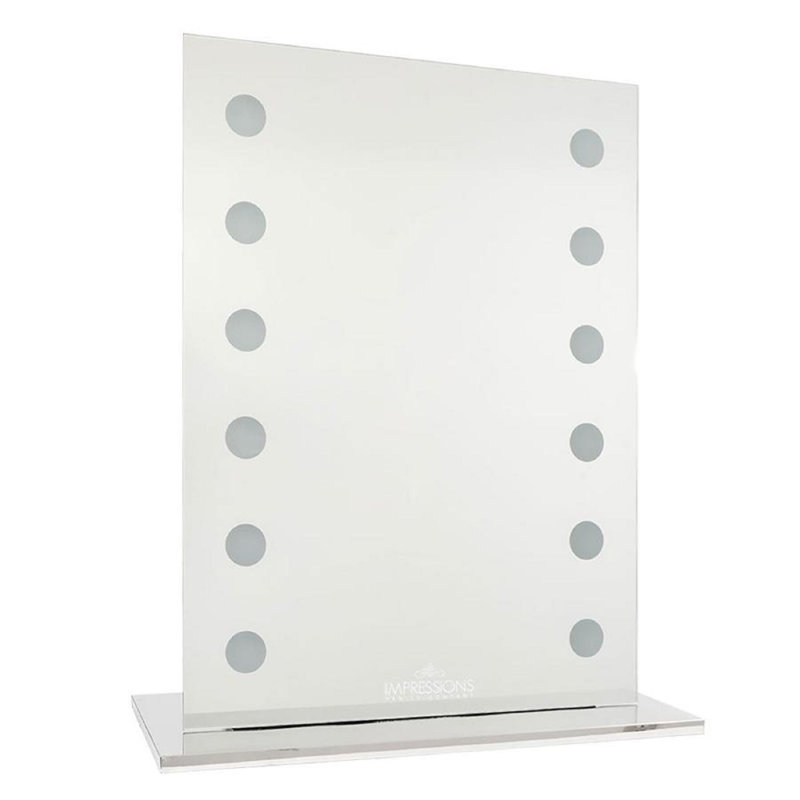 Miroir de maquillage lumineux avec ampoules à DEL Hollywood Mirage
