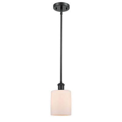 Luminaire suspendu cylindrique 1 lumière Leilani