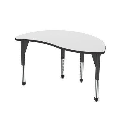 Premier Series Whiteboard Adjustable Novelty 3 Students Activity Table