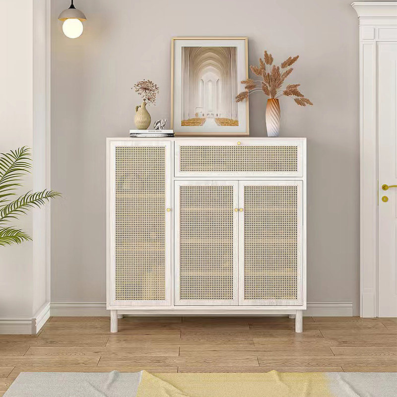 Armoire de rangement pour 22 paires de chaussures, Blanc