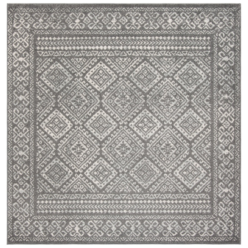 Tulum Performance Southwestern Rug, Square 9'