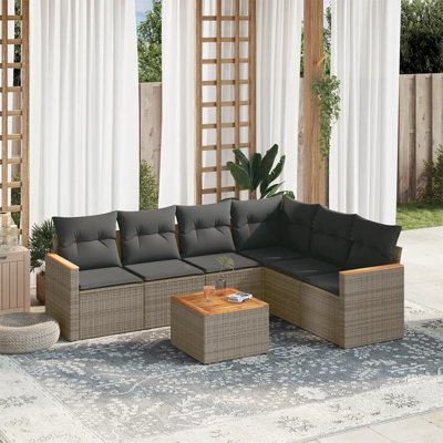 Ensemble de canapé de jardin Vidaxl