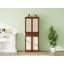 Armoire à 4 portes avec 1 tiroir, 4 tablettes intérieures réglables, armoire de rangement-253981940
