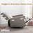 Saidee Upholstered Manual Swivel Rocker Recliner Chair-1249503758