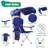 Set Of 2 Portable Camping Chairs With Built in Shade-648259936