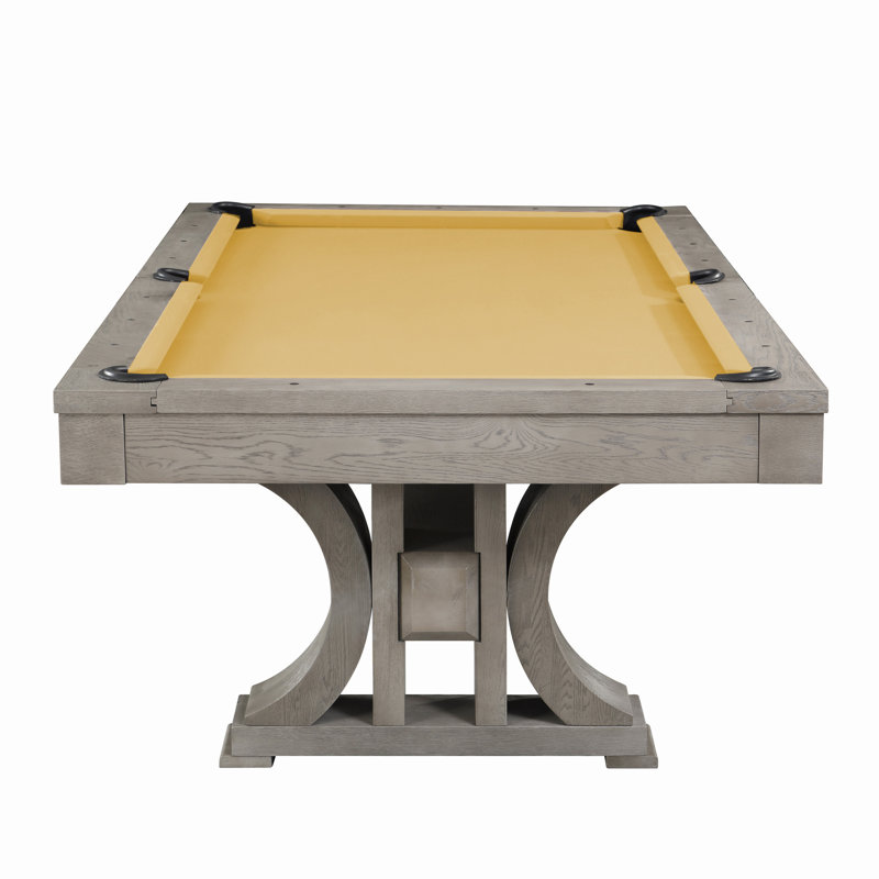 Table de billard en ardoise 8 pi Madero Madero, Or, Non, Gris cendré brossé