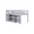 Grey Twin Loft Bed With Ample Desk And Storage Space Rubber Wood Optimized Learning Space,-1757357725