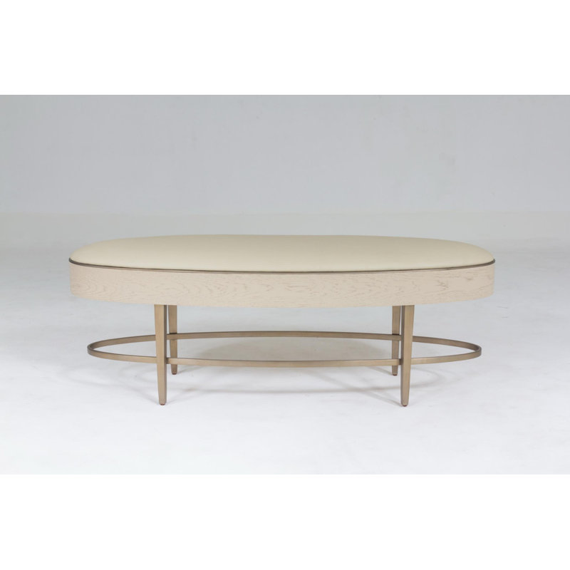 Ellipse Bench, Ivory