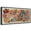 Abstrait botanique floral automnal vibrant-98042558-111375996