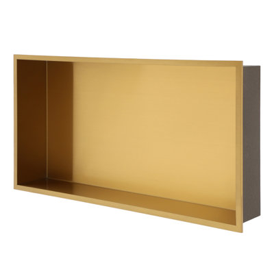 Niche de douche en acier inoxydable 25 po x 13 po