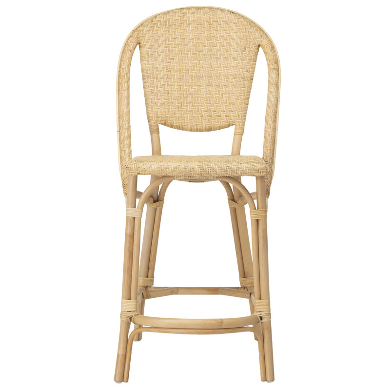Tabouret de comptoir Alanis, Naturel
