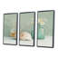 «Pastel Bath III - Farmhouse», ensemble d'art mural sur toile encadré-1077648890-1077648885