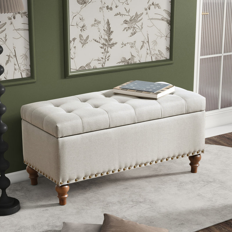 Lin beige avec capacité supplémentaire - Construction, pour chambre à coucher, salon, entrée, espace de rangement caché, pieds, espace
