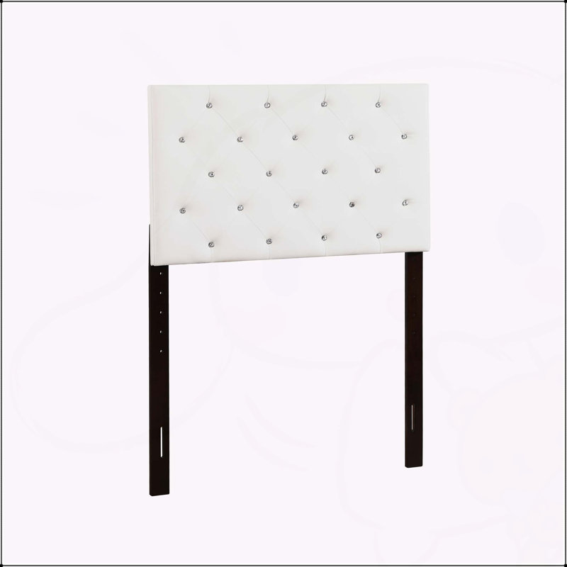 Super Nova Headboard, Twin, White