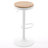 Jaina 15.2" W Solid Wood Swivel Adjustable Height Bar Stool-731064506-731064501