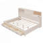 Lit de jour en bois avec 3 tiroirs de rangement, tablette souple et ensemble de prises et ports USB pour un confort moderne-1170611108