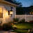 Solar Wall Lantern Outdoor, Clear Glass And Aluminum Lma