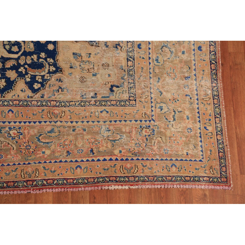 Tapis traditionnel en laine Medallion 10 x 13