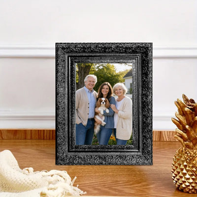 Cadre photo 11 "x 11" noir pour portrait mural 11 "