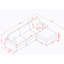 Canapé modulaire modulaire avec 4 espaces de rangement, canapé en tissu de polyester en forme de L pour le salon, canapé 3 places avec repose-pieds Cloud Comfort-1482003990-1482003988