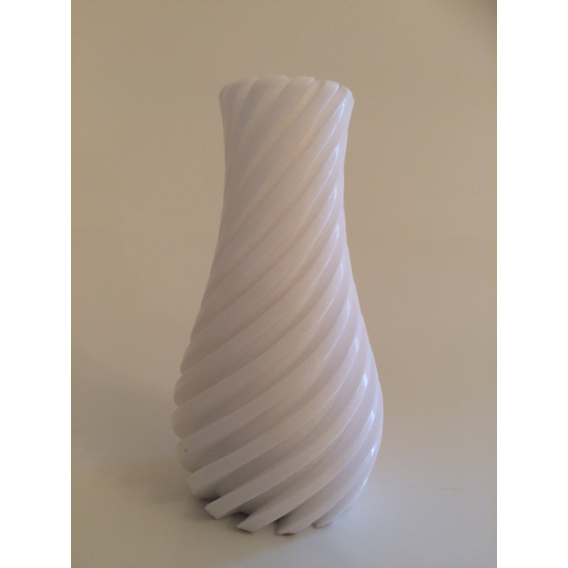 Allphin Handmade Table Vase, White