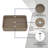 CASAINC Maple 12.79'' Concrete Rectangular Bathroom Sink-86669195