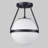 Kiegan Glass Semi Flush Mount