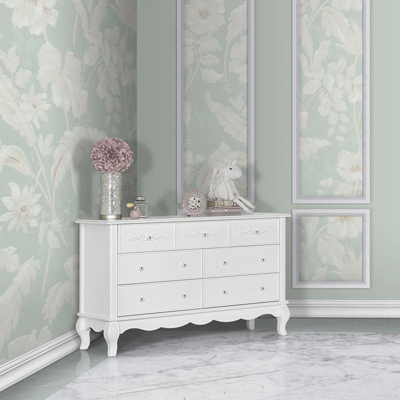 Evolur Aurora 7 Drawer Dresser & Reviews | Wayfair