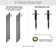 String Led Light Pole Kit for Backyard, Garden, Lawn, Patio, or Deck, Poles Extends To 10 Ft Tall, Includes a Machined-Screw Base with Flat Topper, Installation Bar, and a Magnetic Bubble Level