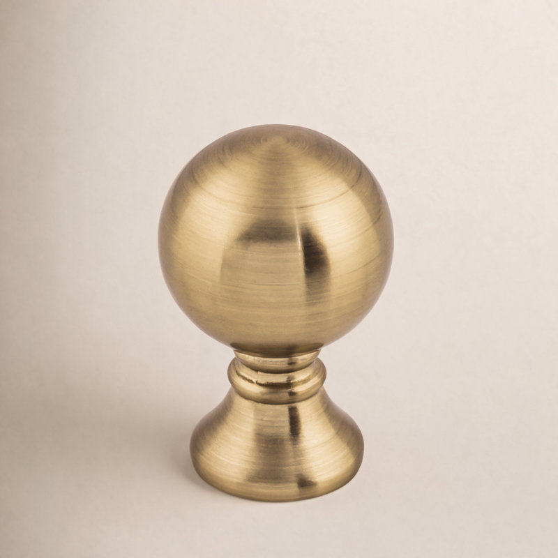 Kara 1" Diameter Round Knob, Honey Bronze