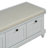Classic Shoe Bench With Cushion And Three Drawers, Fluted Entryway Bench With Storage For Living Room, Entryway, And Hallways (Light Gray, OLD SKU: N715P207812E ), Shoe Storage-1294901879