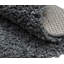 Shaggy Lush dark grey Rug-1187005435