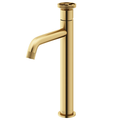Robinet de lavabo vasque à poignée simple H 12 po Cass