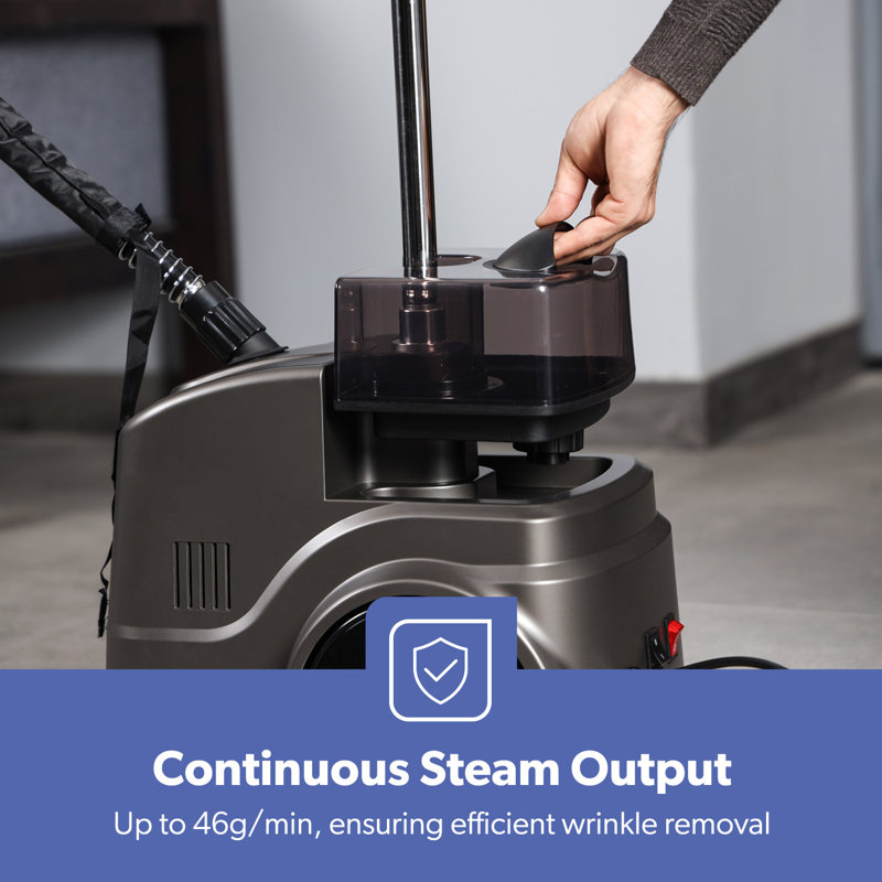 GEEPAS 2000W Upright Garment Steamer 2 Steam 3L Tank