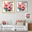 Hibiscus rose tropical, élégance II - art mural hibiscus-1458480450-1458480453