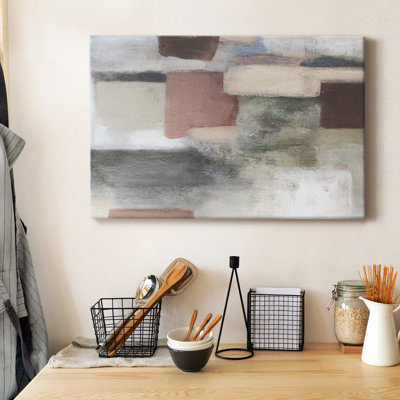 Toile tendue brillante pastel de qualité supérieure - prête à être accrochée