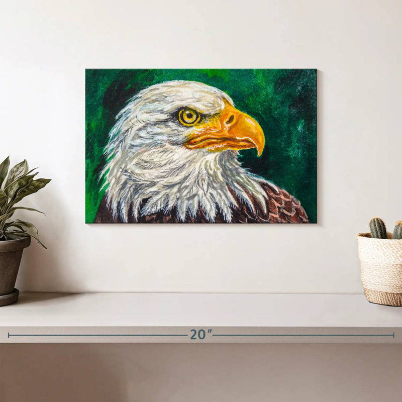 Bald Eagle, 8" H x 12" W