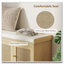 Shoe Storage Bench With Woven Rattan Doors, Shoe Bench With Cushion-121086826