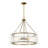 Genry 5-Light Hubbs in Warm Brass-756492694
