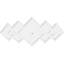 Médaillon de plafond contemporain en PVC de qualité architecturale 28 po x l 18 po x H 18 po x P 8 3/4 po x 1 po-36078080