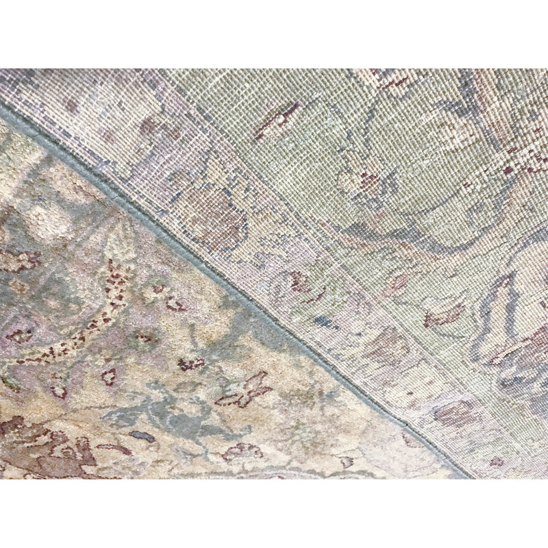 Sona Hand Woven Silk Oriental Area Rug