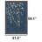 Cherry Blossom Navy Area Rug