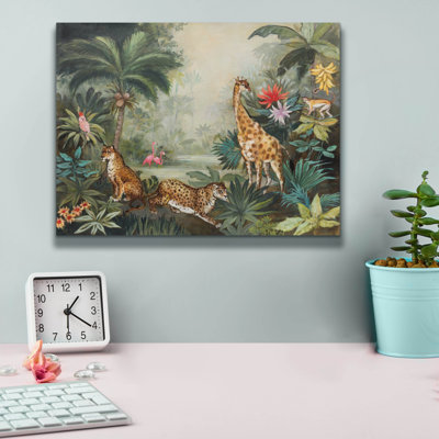Toile épique «Jungle Life» par Julia Purinton