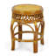 Ginger Handmade Rattan Wicker Stool, Fully Assembled-1229293620