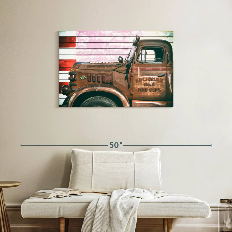 Mehar American West Fire Dept US 66, H 24 po x l 36 po